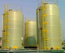 Chemical Storage Fiberglass Tank