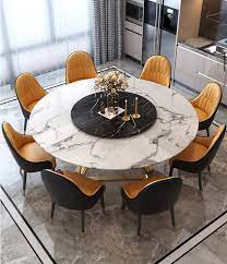 Fiberglass Rotating Dining Table 3