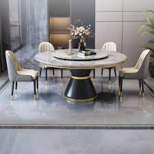 Fiberglass Rotating Dining Table 4