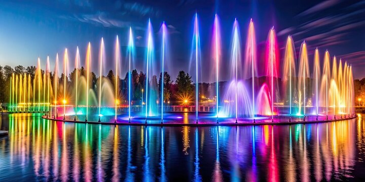 LED Lighting Water Fountain 2