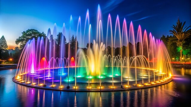 LED Lighting Water Fountain 3