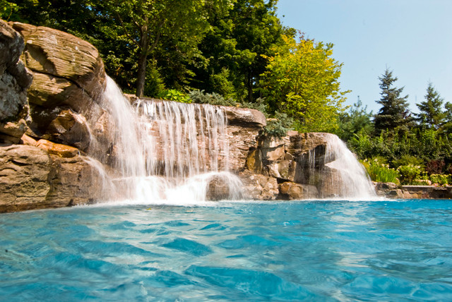 Swimming Pool Waterfall 4