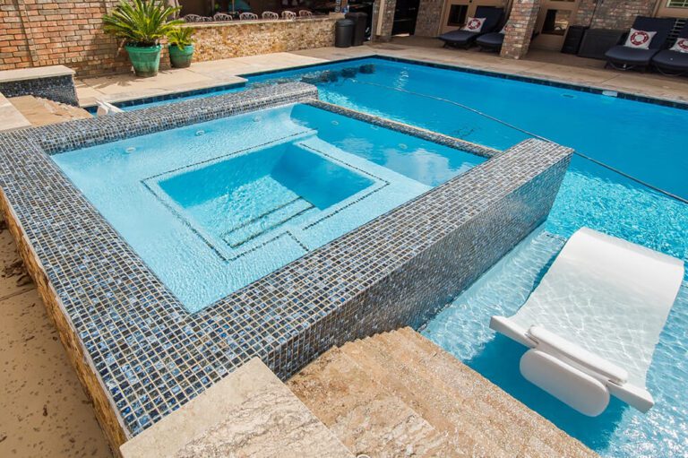 How do builders make sure a pool is strong and long-lasting?