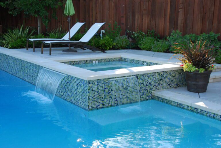 What features can make my pool look more stylish?